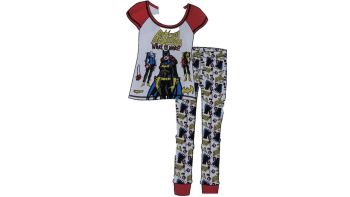 24 Ladies Bat Girl Long Pyjamas