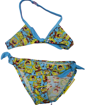 15 Girls blue SpongeBob bikinis
