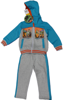 12 blue TMNT hooded tracksuits