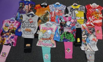 99 mixed character pyjamas