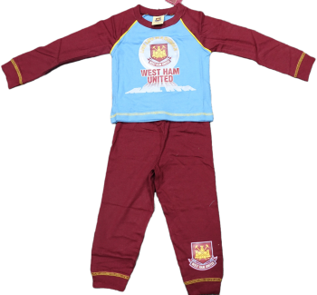 16 Baby West Ham United pyjamas