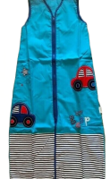 6 Baby Cotton Kiddy Kaboosh Sleeping Bags 3.5 TOG Beep Beep Car 12-36 Months Size 3