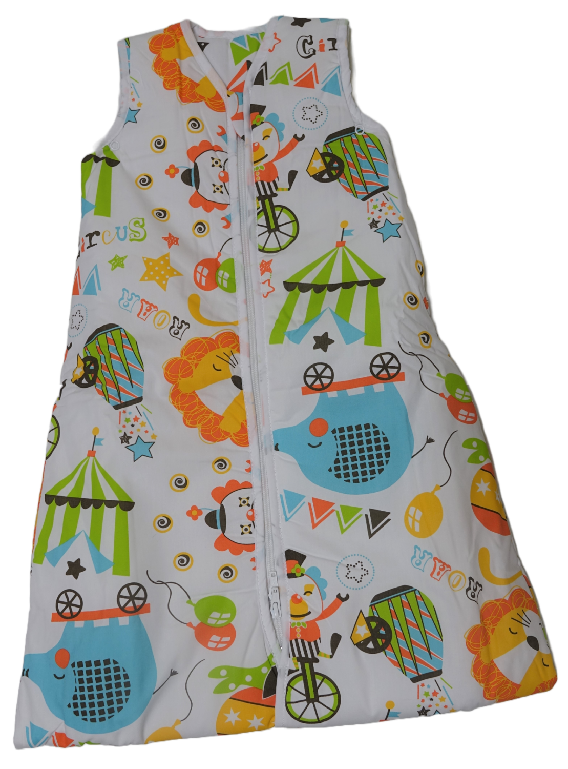 6-circus-print-baby-sleeping-bags-3-12-months-size-2-2-5-tog-medium-weight