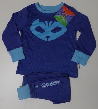 12 Boy's PJMasks CATBOY Long Pyjamas - on hangers