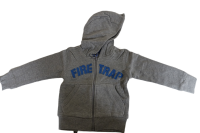 12 Grey Firetrap zip up hoodies