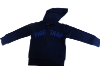 1 Navy Firetrap zip up hoodies 5-6 years