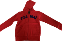10 Red Firetrap zip up hoodies