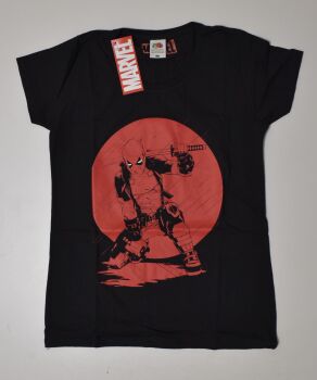 12 Ladies Deadpool T Shirt  - Small, XL and XXL £1.50NOW >75p