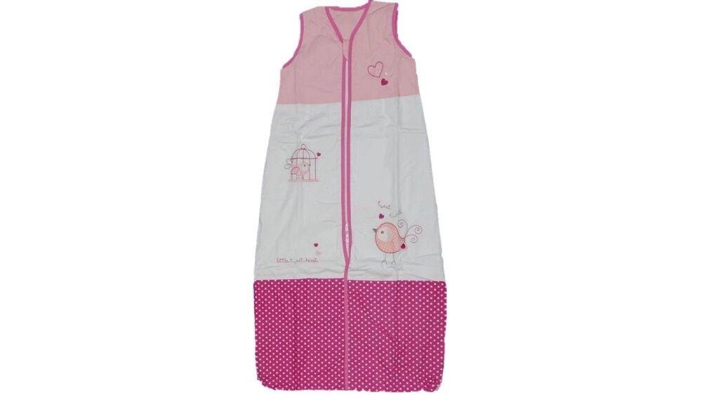 6 Kiddy Kaboosh Tweet Tweet Bird Girls Sleeping Bags 0-6 months  1 TOG -Summer Weight