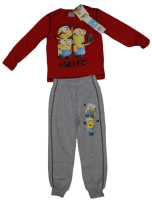 9 Boys red minion tracksuits
