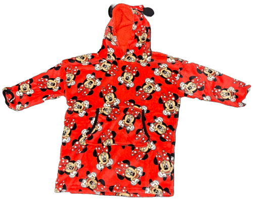 5 Girls Minnie Mouse Fleece Oversized Oodies