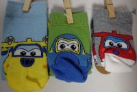 12 Assorted Super Wings Boys Socks