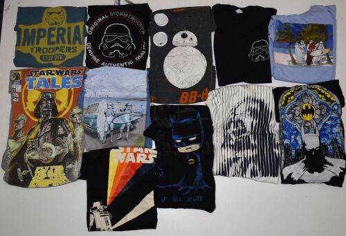 38 Mens Batman and Star Wars T Shirts £1.80