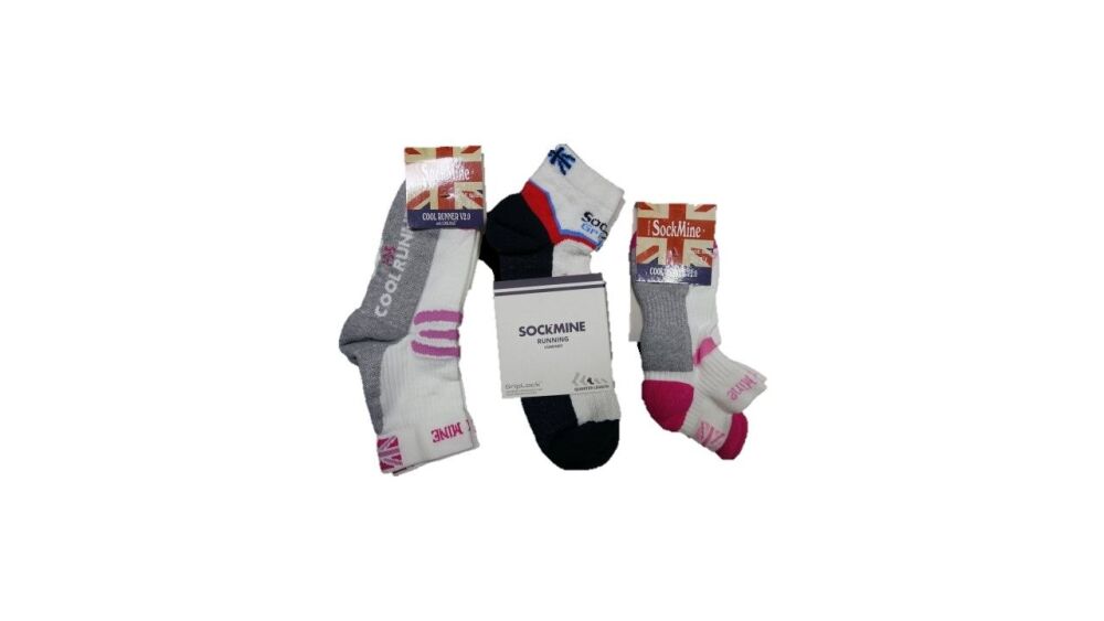 86 Pairs Of Adults Assorted Running Socks