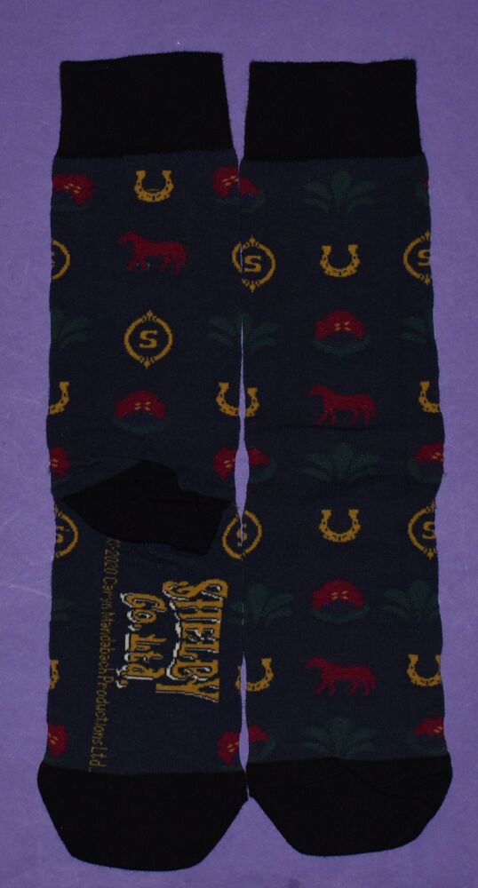 10 Mens Peaky Blinders Patterned Socks Sized 8-11