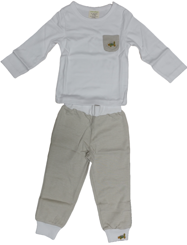 21 Organic Cotton Baby/Toddler Pyjamas