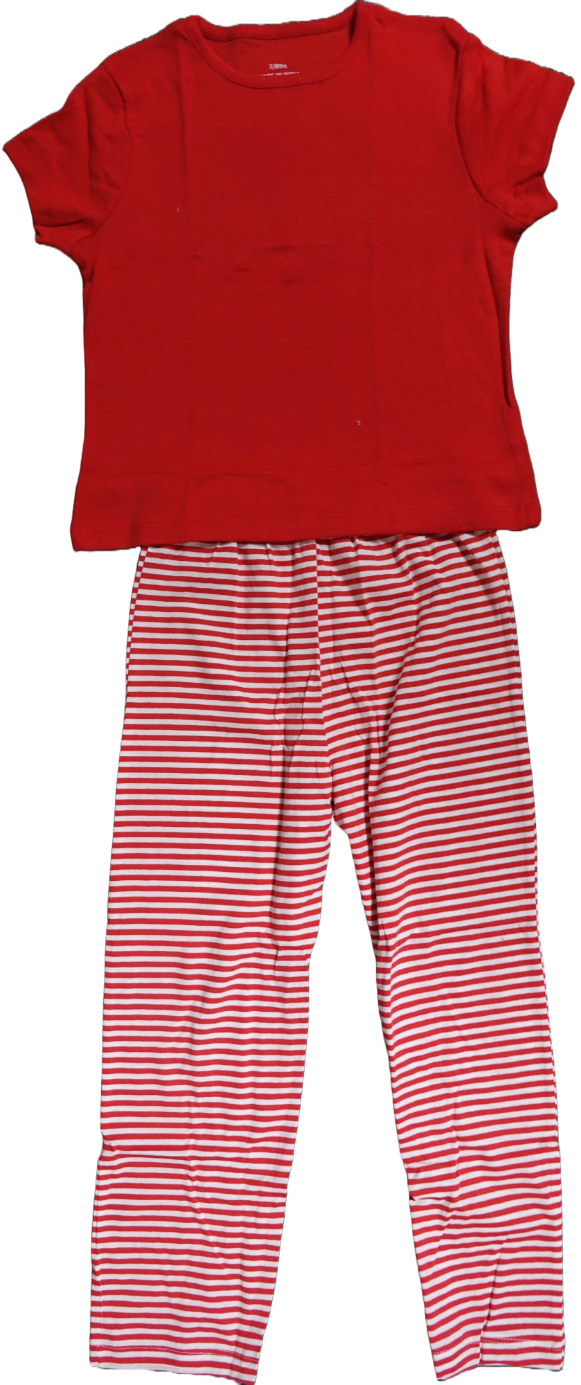 40 Girls Red Striped Pyjamas