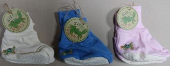 73 Organic Cotton Baby Bootie Slipper Socks With Grippers