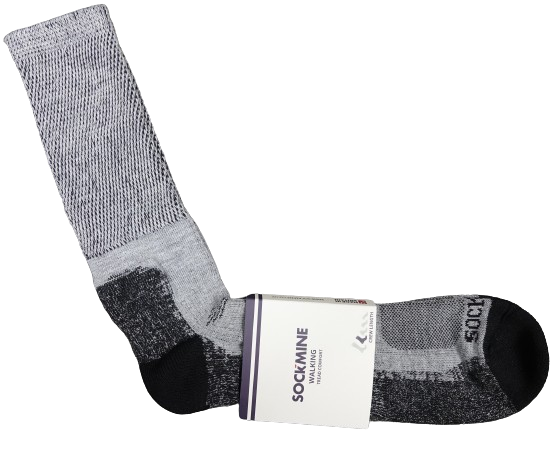 47 Pairs Of Grey Walking Socks. NOW 60p 12-3