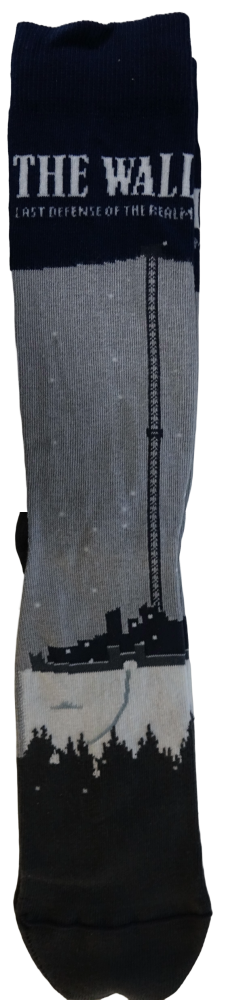12 Mens Game Of Thrones "The Wall" Socks Sized 8-11.NOW ONLY 30p
