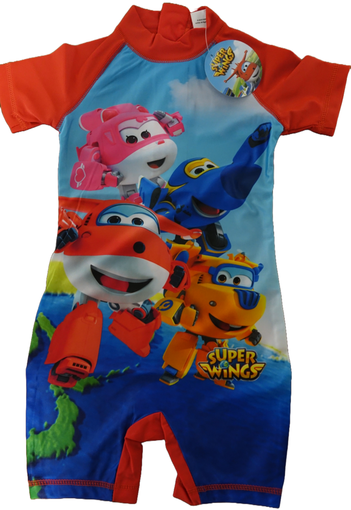 10 Boys Super Wings Swimsuits