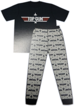 24 Mens Top Gun Pyjamas