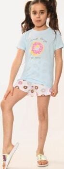 36 Girls Donut Short Pyjamas