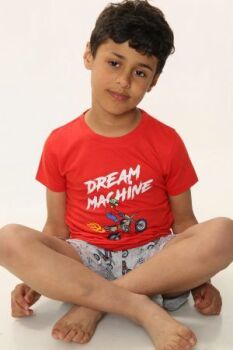 36 Boys Dream Machine Short Pyjamas
