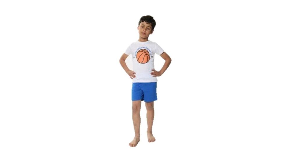 36 Boys Basket Ball Short Pyjamas