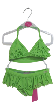 11 Girl's Apple Green Lulu Rio Bikinis