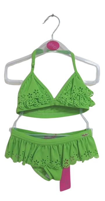 11 Girl's Apple Green Lulu Rio Bikinis