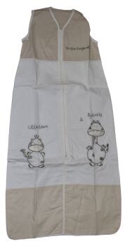 5 Baby Cotton Schlumbersac Sleeping Bags "In the Jungle With" 12-36 Months 2.5 Tog