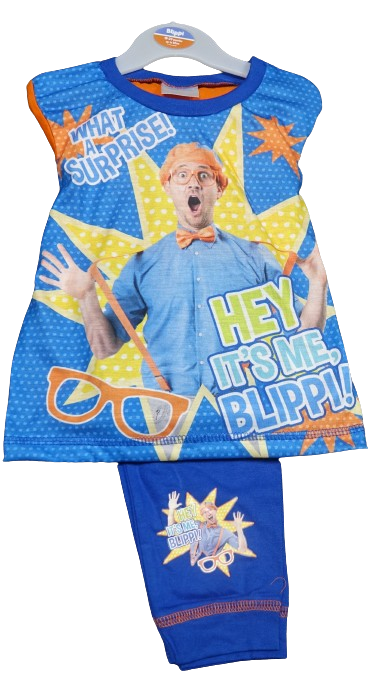 18 Boys Toddler Blippi Pyjamas