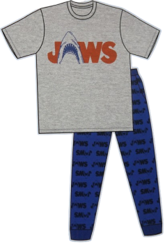 24 Mens Jaws Pyjamas