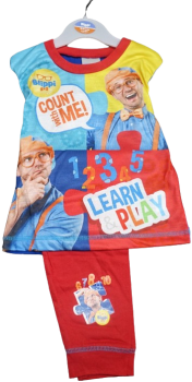 18 Boys Toddler Blippi Pyjamas