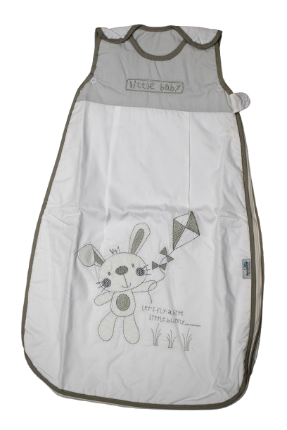 3 Baby Cotton Sleeping Bags 1 TOG 0-6 Months Bunny/Kite