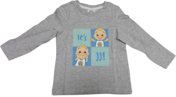 36 Boys Cocomelon Long Sleeve T-Shirts