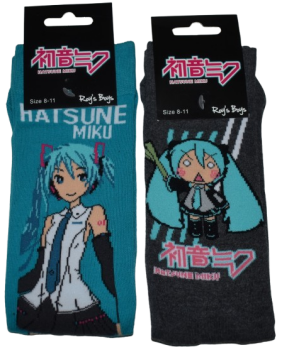 20 Hatsune Miku Socks Sized 8-11