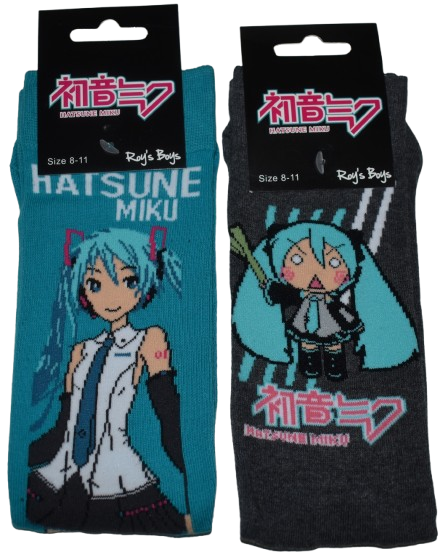 20 Hatsune Miku Socks Sized 8-11