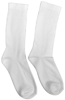 15 Mens 5Pack White Sport Socks