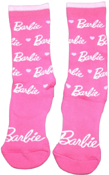 10 Girls Barbie Welly Socks