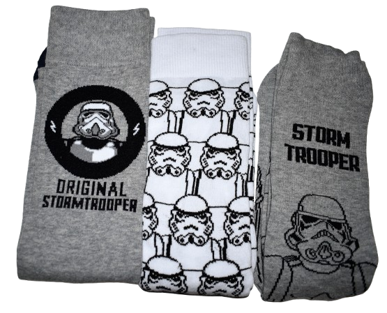 11 Star Wars Storm Trooper Socks £1 a pair
