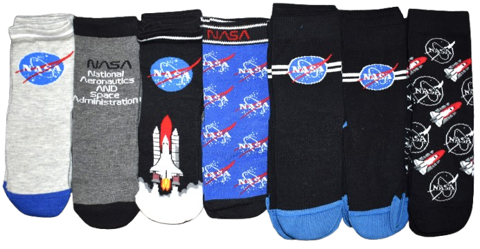 24 Boys Nasa Socks