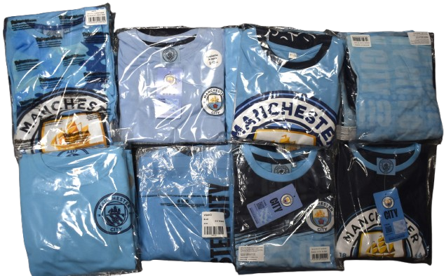 16 Boys Assorted Manchester City Short Pyjamas