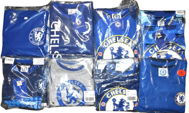 16 Boys Assorted Chelsea Football Short Pyjamas