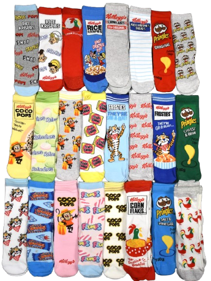 58 Novelty Socks Sized 4-8