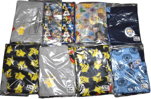 8 Lots of 2pack Boys Character Shorts Sized 5-6