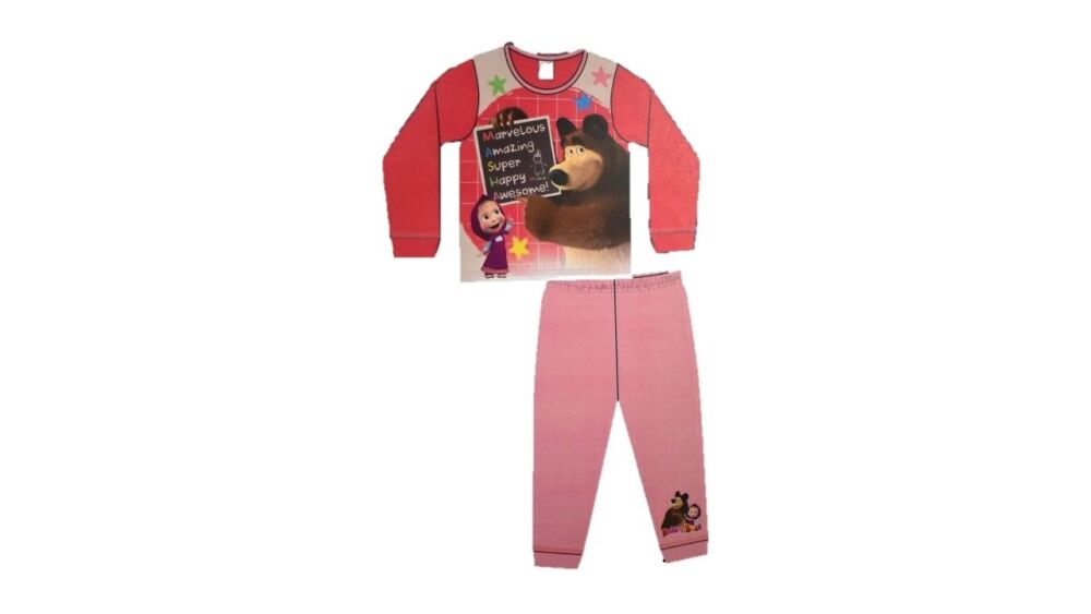 18 Girls Masha And The Bear Pyjamas