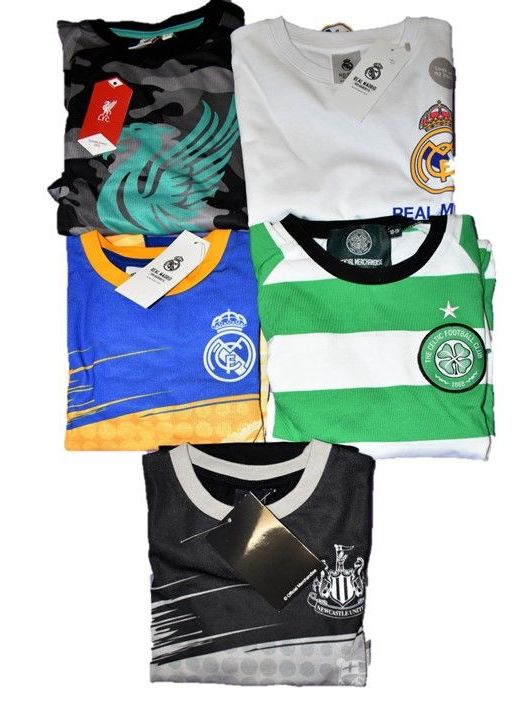 5 Boy's Footbal Pyjamas