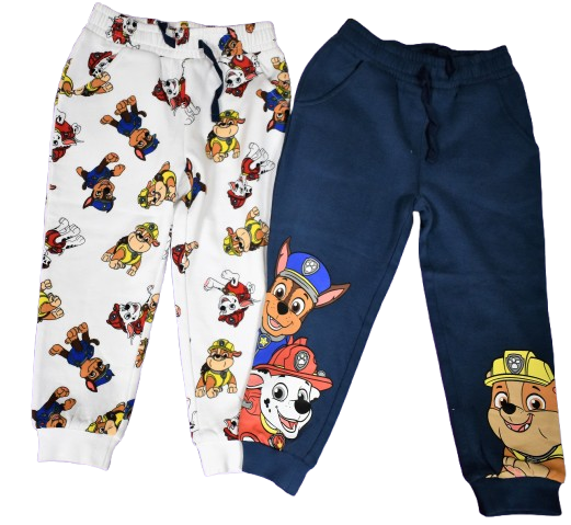 2 Boys Paw Patrol Jog Trousers Sized 2-3